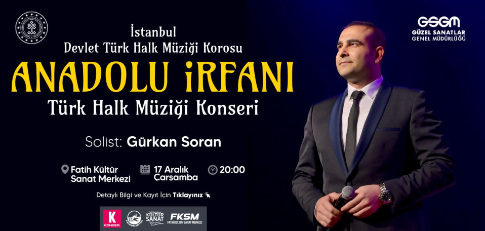 Anadou İrfanı Türk Halk Müziği Konseri Anadou İrfanı Türk Halk Müziği Konseri