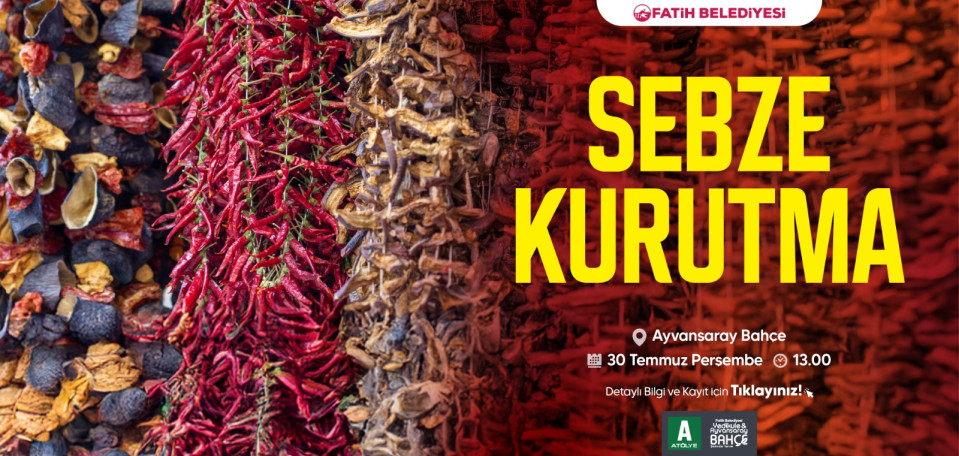 Sebze Kurutma Sebze Kurutma