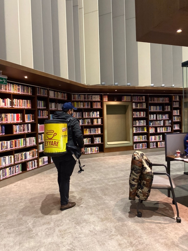 Seyyarelerimiz Şifa Kaynağı Kış Çayı İkram Etti