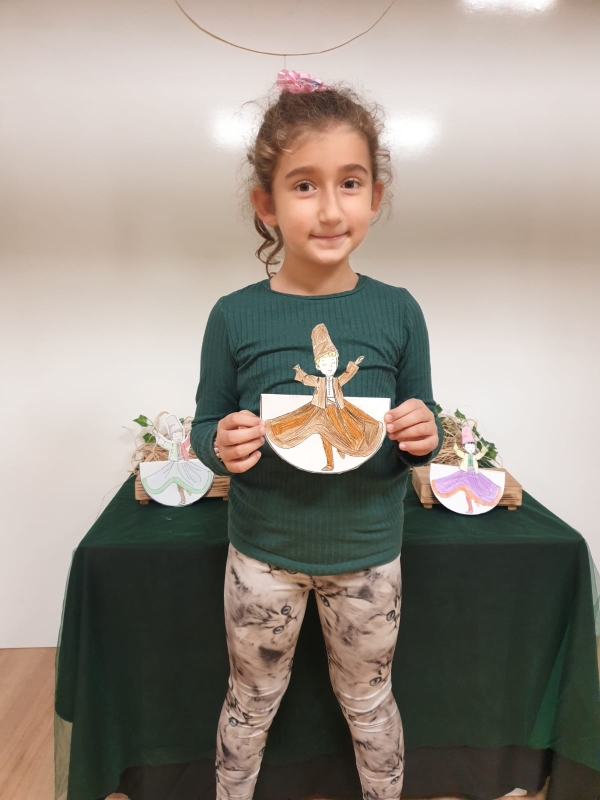 Çocuk Kütüphanesi Öğrencileri Mevlana'yı Andı