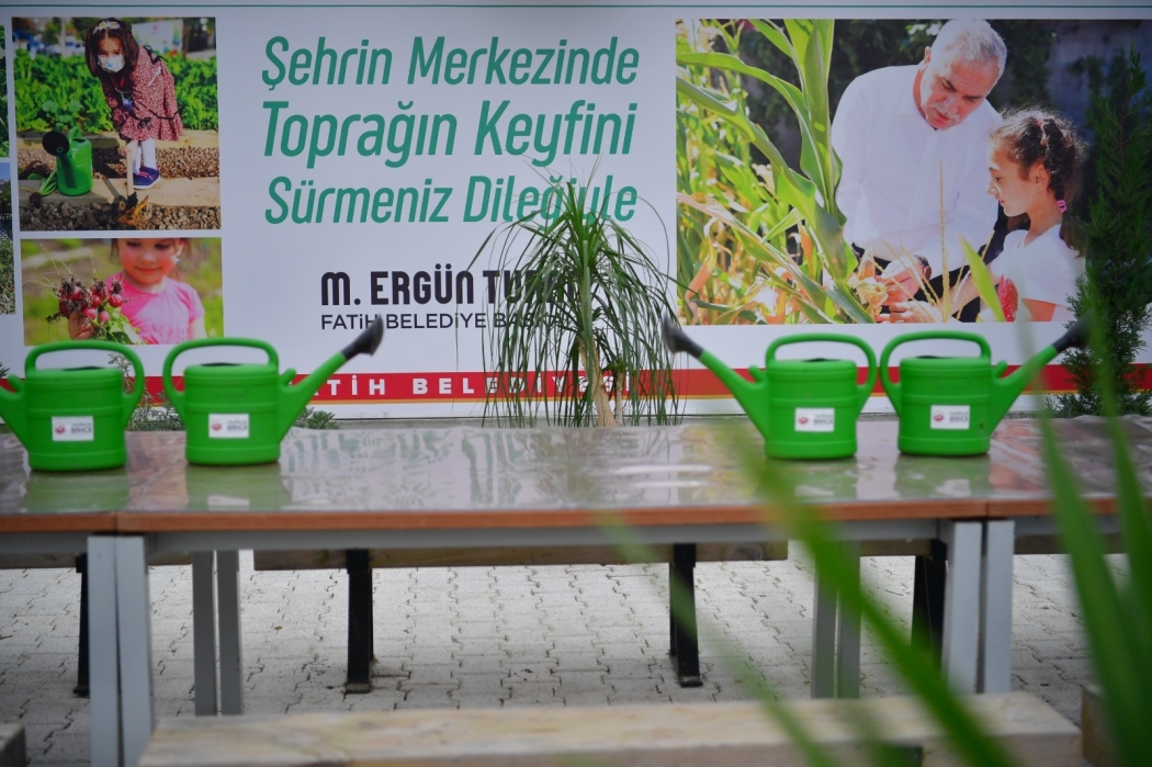 Yedikule Bahçe Serasında Yeni Mahsuller Yetişiyor