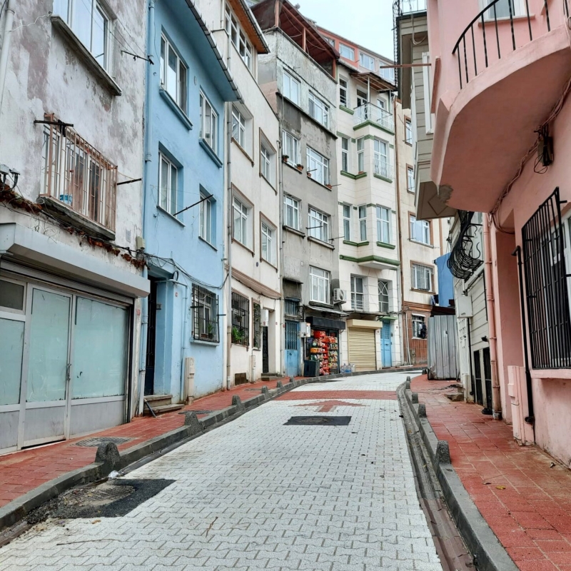 İncebel Sokağı'nın Yenileme Çalışması Tamamlandı