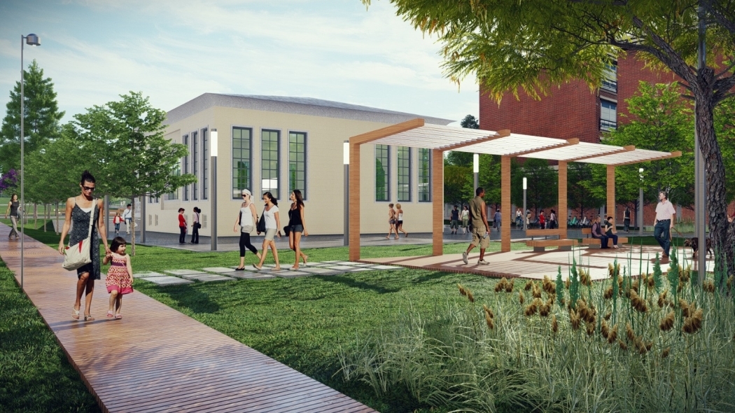 Implementation Work has begun in the Land Walls Nation's Garden Project