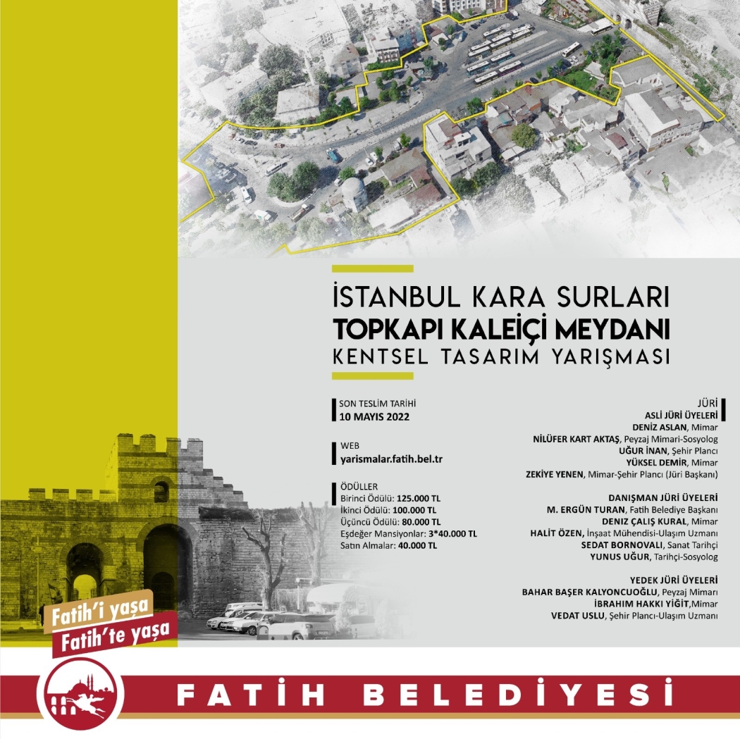 Başkan Turan Topkapı Kaleiçi Meydanı Kentsel Tasarım Proje Yarışması'nı Basın Mensuplarına Anlattı