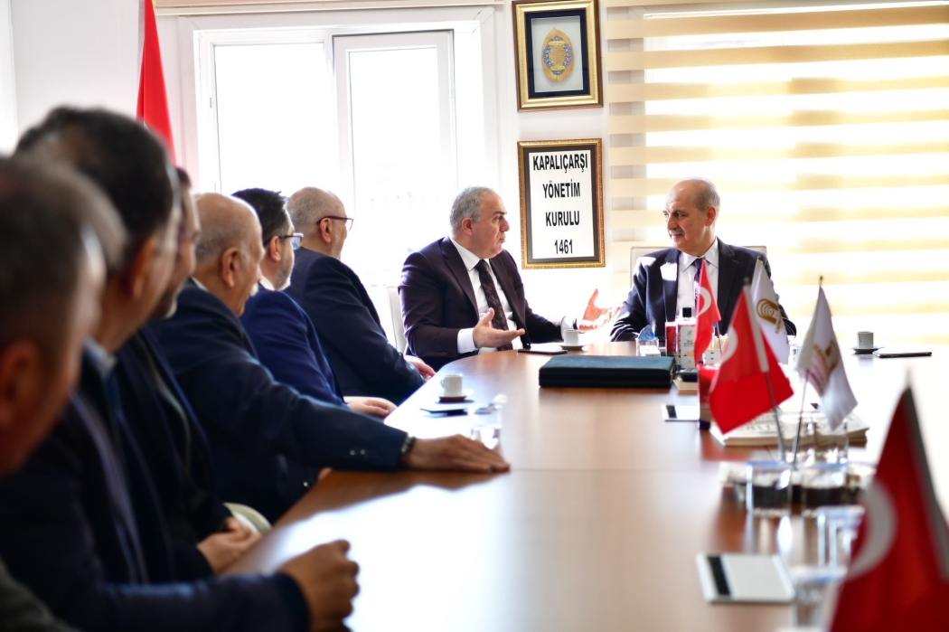 Sayın Numan Kurtulmuş Kapalıçarşı'yı Ziyaret Etti