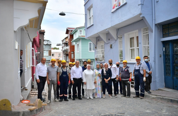 Başkan Turan Zeyrek'te Yenilenen Yapıları Yerinde İnceledi