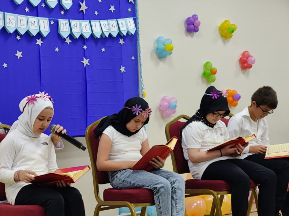 Bilgi Evleri'nde Kuran-ı Kerim'e Geçiş Törenleri Düzenlendi