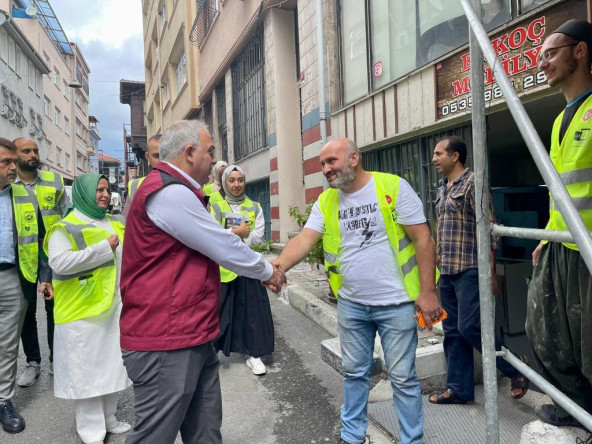 Başkan Turan Zeyrek'teki Ahşap Yapıların Bakım Onarım Çalışmalarını Yerinde İnceledi