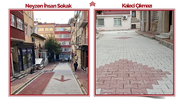 İlçemizdeki Yol ve Kaldırım Yenileme Çalışmaları Devam Ediyor...