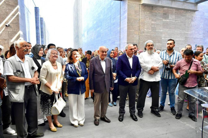 Hezarfen Necmeddin Okyay'a Saygı Sergisi Açıldı