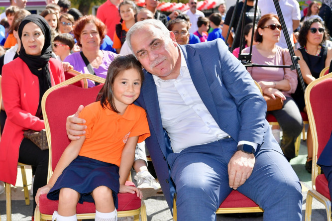 Başkan Turan İlköğretim Haftası Kutlamalarına Katıldı