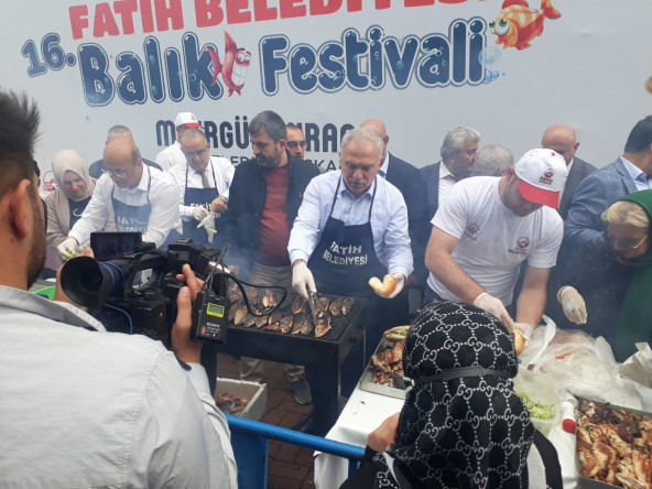 16. Balık Festivali'ne Vatandaşlardan Yoğun İlgi