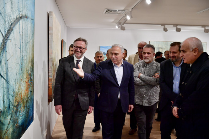 Sıfır Noktasında” Resim Sergisi Açıldı