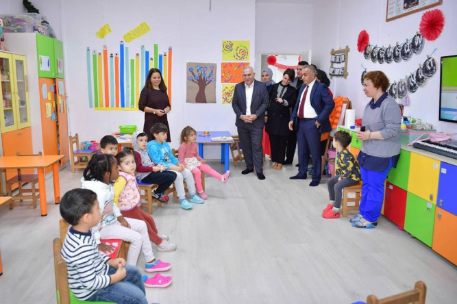 Başkan Turan Okul Ziyaretlerine Devam Ediyor