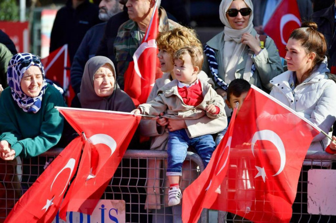 Cumhuriyet Bayramı Vatan Caddesi'nde Coşkuyla Kutlandı