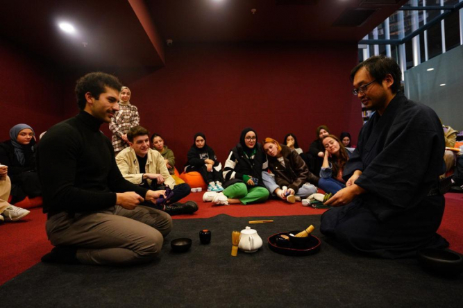Ali Kuşçu Salonu, Japon Çayı Seremonisi Etkinliğine Ev Sahipliği Yaptı