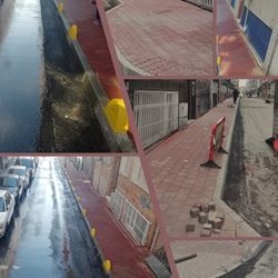 Şehremini Mahallesi Hacı Zihni Efendi Sokakta Kaldirim Yenileme Çalişmalarımız Tamamlanmıştır