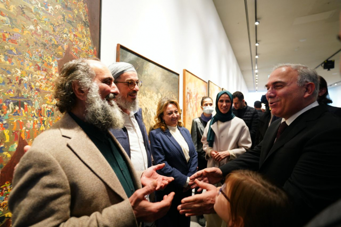İlhami Atalay'ın Yüzlerce Eseri AKM'de sergileniyor
