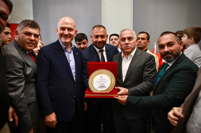 Roman Koordinasyon Merkezi İçişleri Bakanı Süleyman Soylu'nun Katılımıyla Açıldı