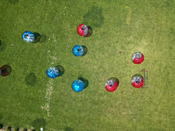 Yedikule Hisarı'nda Balon Futbolu 