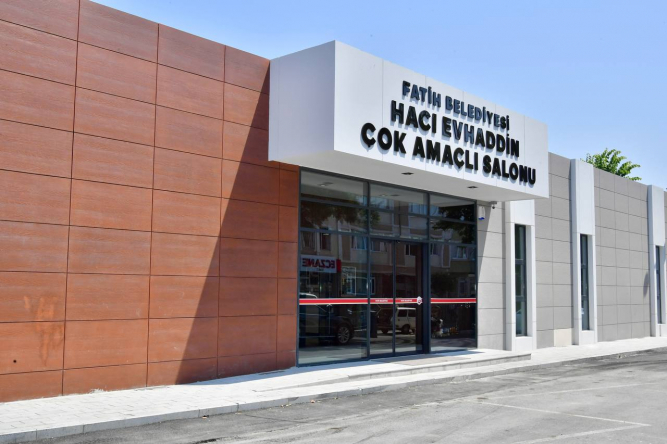 Yedikule Hacı Evhaddin Çok Amaçlı Salonu Açıldı!