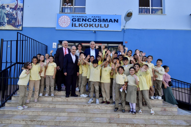 Başkan Turan Genç Osman İlkokulu'nu Ziyaret Etti