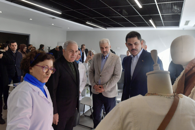 Başkan Turan, Cumhur İttifakı'nın İBB Başkan Adayı Murat Kurum ile GastroSanat'ı Ziyaret Etti