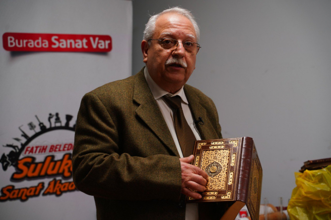 Fatih Sanat Akademisi'nde Klasik Cilt Sanatını Öğreniyoruz