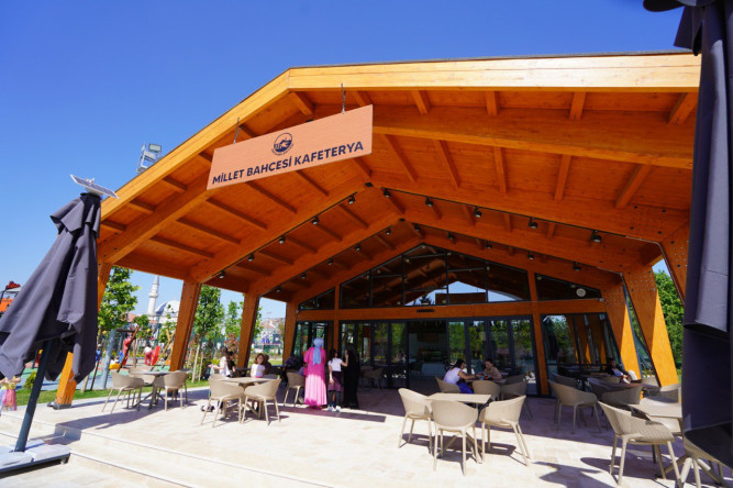 2. Etap Millet Bahçesi Kafeterya Hizmetinizde!