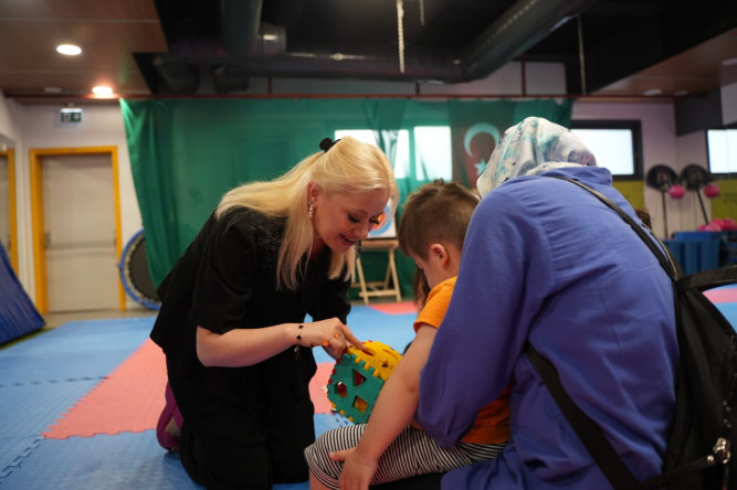 Sosyal İşler Birimimizden Ergoterapi Hizmeti