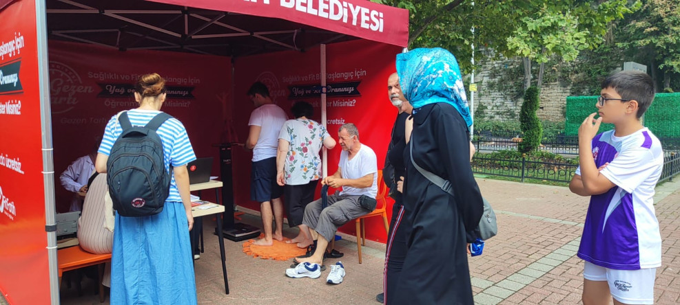 FitFatih'in Gezen Tartı Projesi Fındıkzade'de Devam Ediyor!