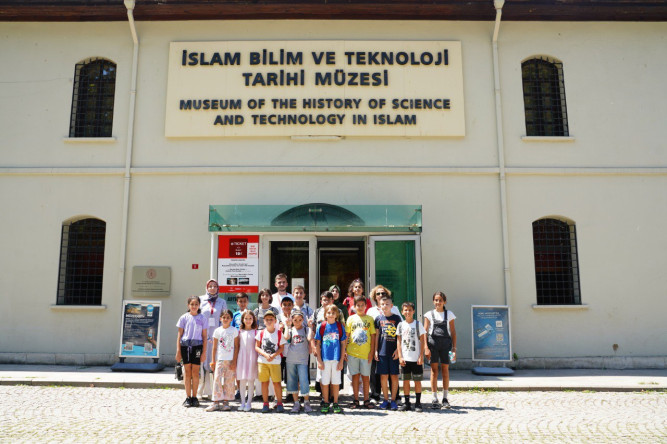 Bilim Fatih Öğrencileri İslam Bilim ve Teknoloji Tarihi Müzesi'nde Kriptografi ile Tarihe Işık Tuttu