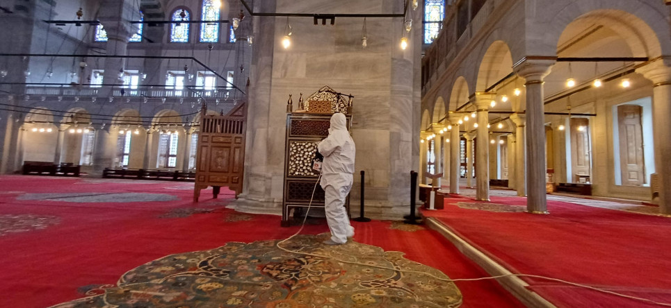 Fatih Belediyesi Dezenfeksiyon Çalışmaları Aralıksız Sürüyor