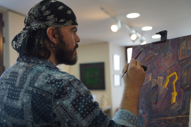 Ayvansaray KARINCA El Emeği Eğitim Birimi'nde Sanat Yolculuğu: Ressam Cemal Toy'dan Gençlere Eğitim