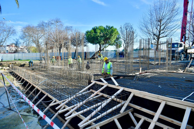 Yenikapı Yalı İhsan Zini Camii Temel Atma Töreni, Başkan Turan'ın Teşrifiyle Gerçekleştirildi