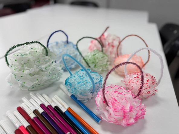 Yavuz Selim'de Peçeteden Çiçekler: KARINCA El Emeği Eğitim Birimi ile Çocuklarımızın Eğitimine Değer Katıyoruz