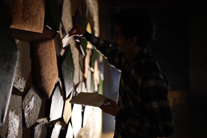 3. Uluslararası Yeditepe Bienali Yaklaşıyor: Ömer Faruk Boyacı, Nuruosmaniye Mahzeni'ndeki “Vech” Adlı Eserinin Kurulumunu Tamamlıyor