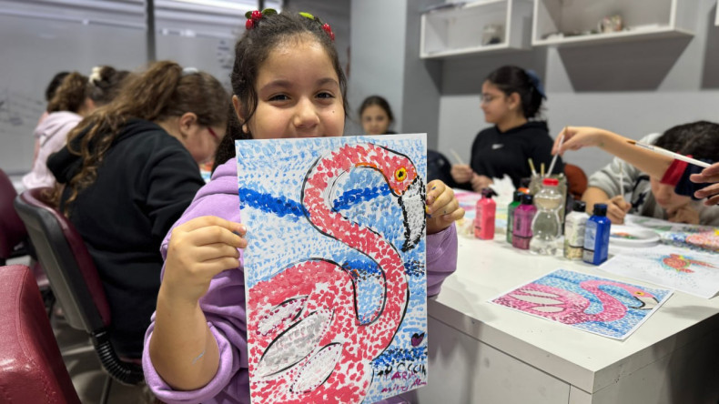 Fatih Sanat Akademisi'nde Minik Tuşelerin Renkli Dünyası