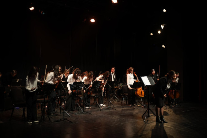 Fatih Sanat Akademisi Oda Orkestramız, FKSM'de Müzikseverlerle Buluştu
