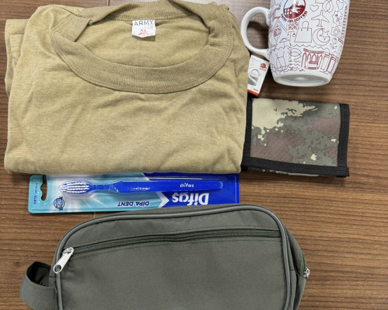 Halkla İlişkiler Ofisimizin Gençlerimize Sağladığı Asker Kiti Desteği Sürüyor