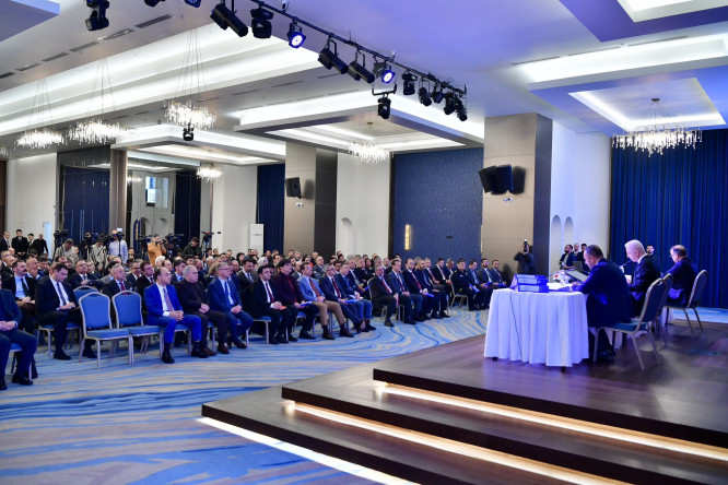 İl Koordinasyon Kurulu Toplantısı, Vali Gül'ün Başkanlığında ve Başkan Turan'ın Katılımıyla Neslişah Sultan Kültür Merkezi'nde Yapıldı