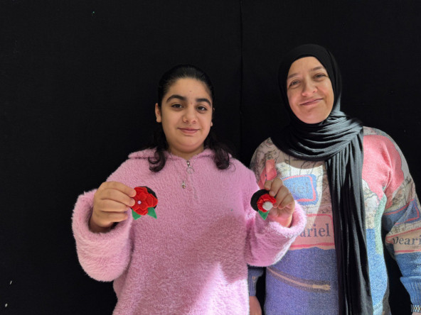 Anneler ve Çocuklarımız FANÇO'da Keçeden Renkli Broşlar Tasarlad