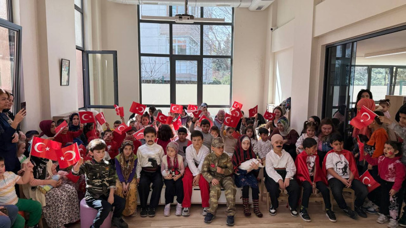 Çanakkale Ruhu Silivrikapı Çocuk Kütüphanesi'nde Yaşatıldı