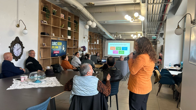 Yadigâr Kahvesi'nde Kıymetli Büyüklerimize “Yaşlılıkta Sağlığı Koruma” Semineri