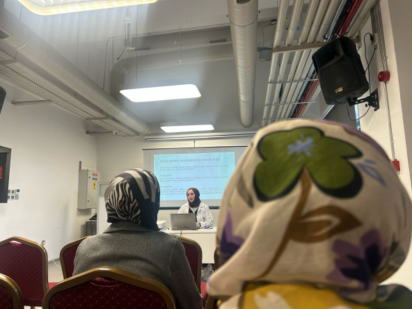 Kadın ve Aile Birimimiz, “Oyunun Şifreleri” Semineriyle Fındıkzade Yaşam Merkezi Çok Amaçlı Salon'da Ailelerimize Yeni Perspektifler Sunuyor