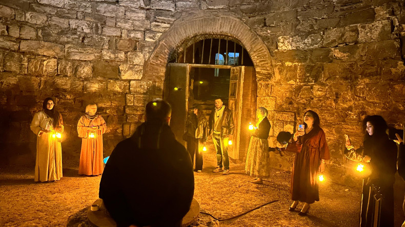 THY'nin Katkılarıyla, Yabancı Fenomenler ile Tarihî Yedikule Hisarı'nda Fenerli Gece Turu