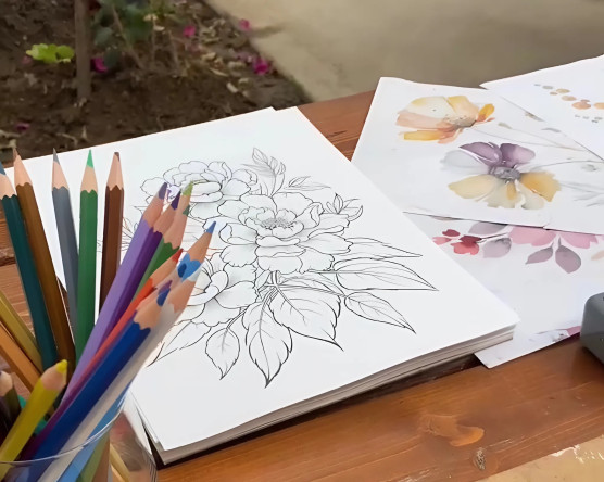 Ayvansaray Bahçe'de Doğanın Renkleri Kuruboya ile Canlandı