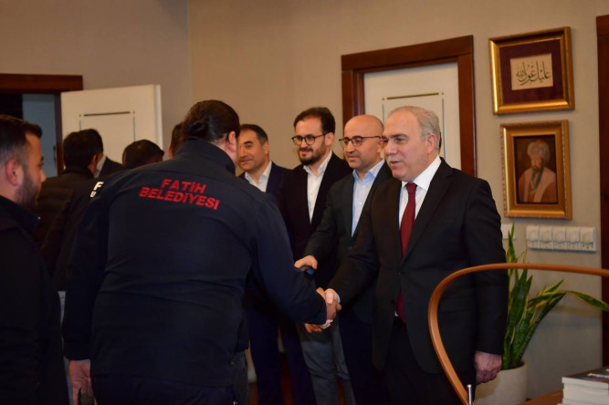 Başkan Turan, Ramazan Bayramı Öncesi Kıymetli Mesai Arkadaşlarıyla Bayramlaştı