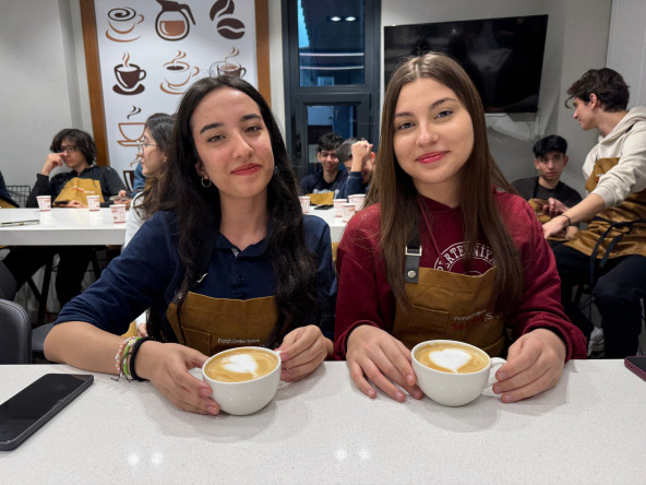 Gençlerimiz GastroSanat Barista Sınıfında Kahve Kültürünü Keşfediyor