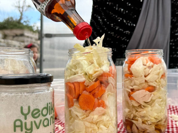 Ayvansaray Bahçe'de Anneler ve Çocuklarımızla Lahana Turşusu Hazırlığı: Geleneksel Tatlarla Buluşma